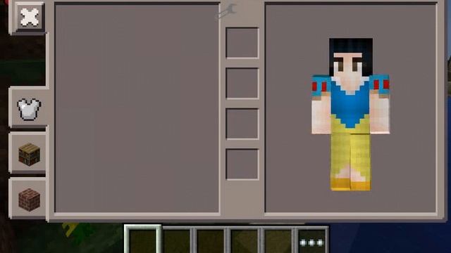 Minecraft PE - Snow White Skin Costume смотреть онлайн