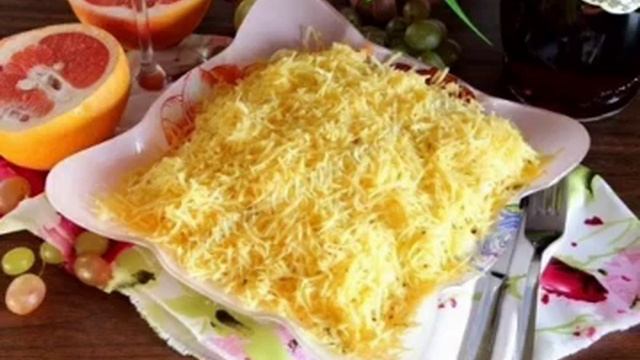 Салат «Охотничий» Рецепт приготування в описах
