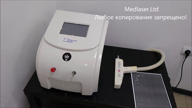 Лазер для удаления татуировки Diamond Beauty. Восстановили и увеличили мощность! смотреть онлайн