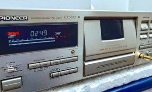 Кассетная дека Pioneer CT S620 с 3 головками Dolby BC HX Pro -Япония-1993-год