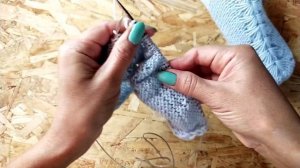 КАК ВЯЗАТЬ ПОДОШВУ СЛЕДКАМ СПИЦАМИ/ЛЕГКО И БЫСТРО