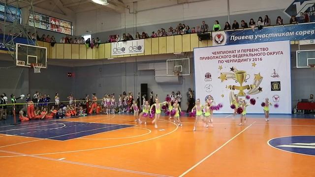 Cheerleading. Чир спорт. Команда Виктория.