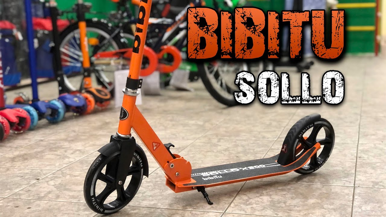 Городской самокат Bibitu Sollo смотреть онлайн