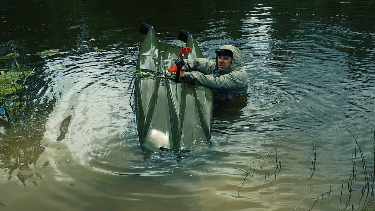 УПАЛ с КАЯКА.Педальный Каяк Point 65 KingFisher.Каяк для Охоты и Рыбалки смотреть онлайн