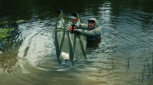 УПАЛ с КАЯКА.Педальный Каяк Point 65 KingFisher.Каяк для Охоты и Рыбалки