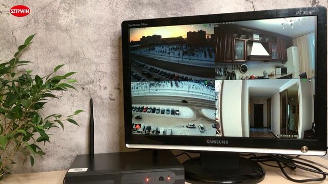 SZTPWIN Беспроводная система видеонаблюдения 3MP смотреть онлайн