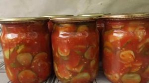 ОГУРЦЫ В АДЖИКЕ ГОТОВИМ НА ЗИМУ Рецепт приготування в описах