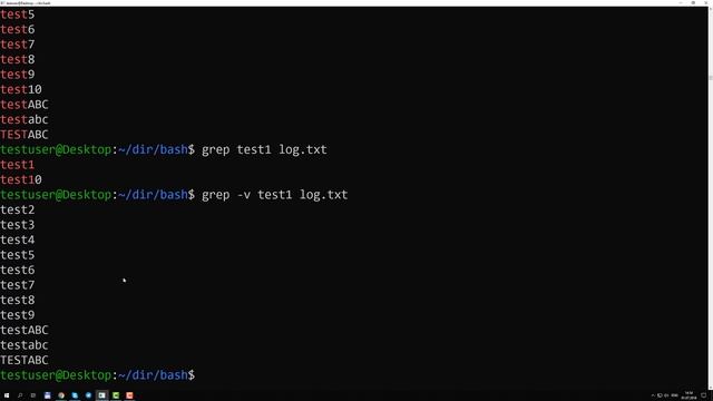 Командная строка. Команда Grep.