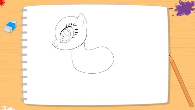 Как Нарисовать май литтл Пони Рарити Учимся Рисовать Героев Мультфильмов Уроки Рисования для Дете смотреть онлайн