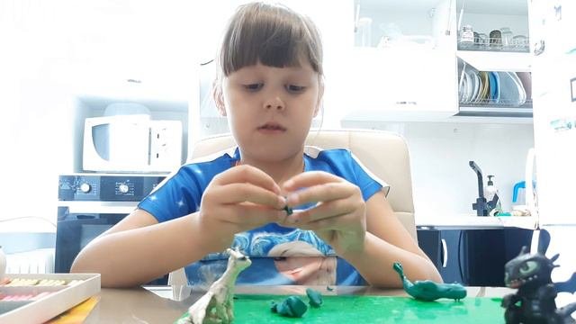 Как слепить дракона 