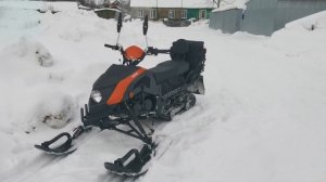 Отзыв про снегоход promax snowpro 210 с кофром