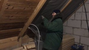 Утепление мансарды. Черновая отделка. Закупка материала.