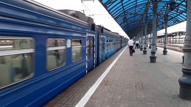 Электропоезд ЭД4М-0316 "РЭКС" регион-экспресс! смотреть онлайн