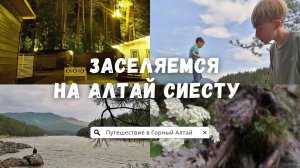 Заселяемся | Первый день на Алтай Сиесте в с. Узнезя