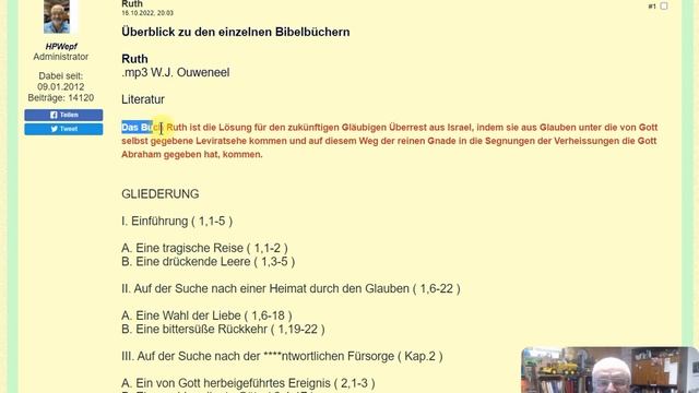 Die Bibel - Ruth Überblick zu den einzelnen Bibelbüchern смотреть онлайн