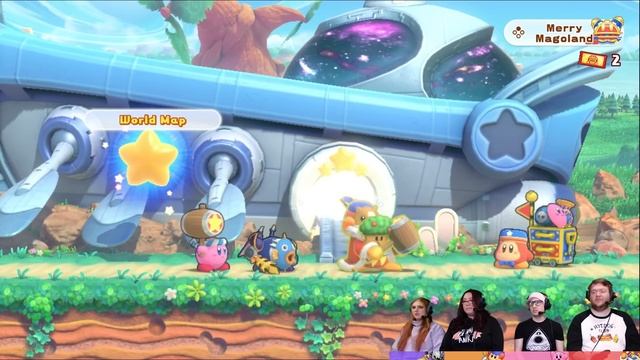 COWBOY KIRBY!! - Kirby's Return to Dream Land Deluxe #3 (4-Player Gameplay) смотреть онлайн