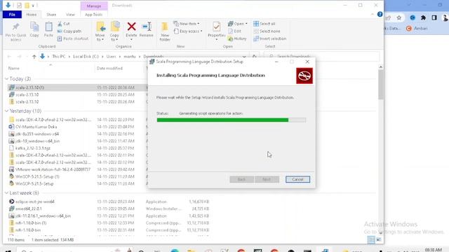 Scala installation on Windows 10 смотреть онлайн