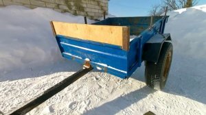 Наростил борта на мотоблочной телеге.