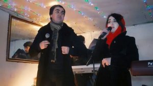 Суруш Холов ва Нигора Холова дар совхози Вахш туй