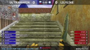 UL'TRAMARIN -vs- LILYLIKE - 1 map // Шоу-Матч  @kn1feTV