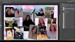 Делаем Коллаж из фото WhatsApp с в Фотошопе