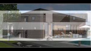 Хайтек дом 150 кв. м. 1 этаж