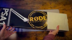 Распаковка Rode Podmic и держатель для микрофона Rode PSA1, как работает на Zoom H4n pro