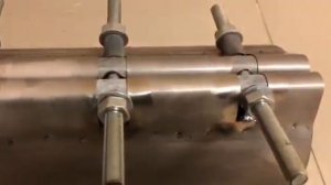 Хомут ремонтный (для труб) Ду150 (159-170 мм) длина 400 мм, бюджетный