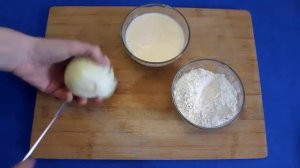 Рецепт приготовления цветка из репчатого лука во фритюрнице VITEK VT-1538 B