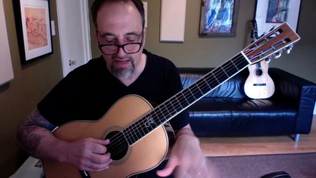 Deep Dive With Eric Skye - Flatpicking A Fiddle Tune -  Cold Frosty Morning