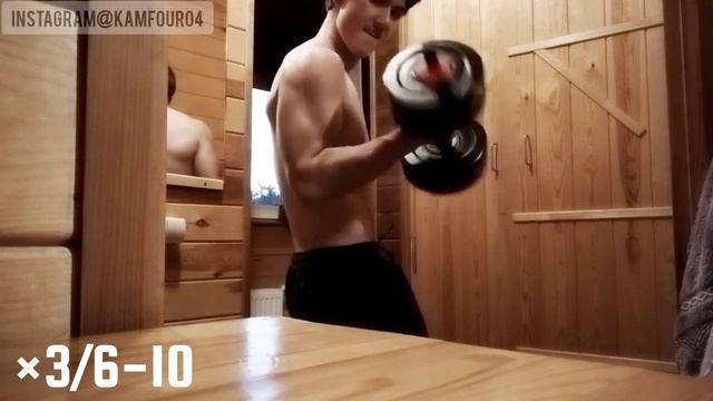 Упражнения от Арнольда Шварценеггера/ Тренировка на бицепс/Как накачать Руки?