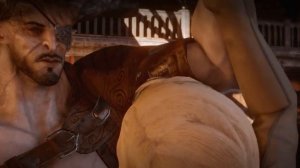 Dragon Age Inquisition Iron Bull Romance (male Inquisitor) / начало романа с Железным Быком