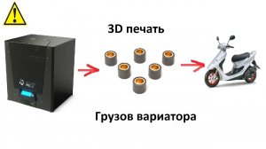 Испытание Пластиков Для 3D Печати Или Печать Грузов Вариатора Ч.2 Результаты.mp4