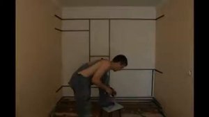 Монтаж шкаф купе с профилями аристо