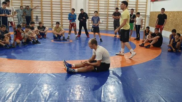 Олимпийский Чемпион Алан Хугаев //Мастер Класс //Клуб"АРС" Донгарон// смотреть онлайн