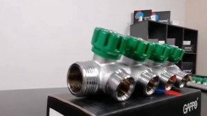 Регулируемый коллектор Gappo G1001 и G1002 для систем водоснабжения