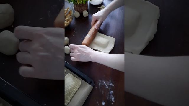 Формирование пирожков (hand pies) с помощью формы