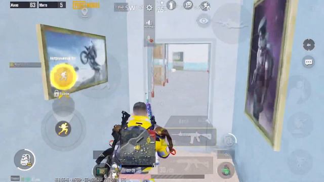 Pubg mobile 1vs4 | Как играть в Европе крысы 😡 смотреть онлайн