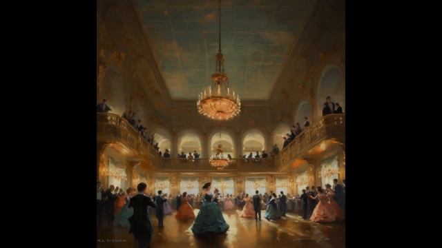 Chopin's Mazurka in C minor Op. 30 No.1: A Visual Journey through Oil Paintings смотреть онлайн