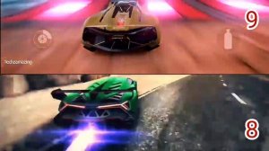Сравнение графики Asphalt 8 vs Asphalt 9|Asphalt 8 vs Asphalt 9 Graphics Comparison