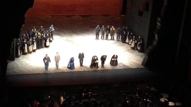 Летучий голландец. Овации. Мариинский театр.