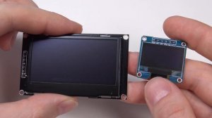 OLED-дисплей 2.42' на контроллере SSD1309