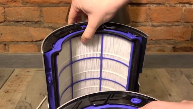 Как заменить внешние фильтры на Dyson pure cool tp04?