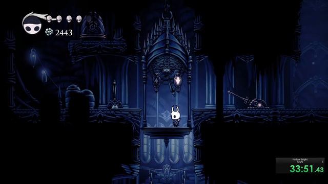 Hollow Knight Speedrun in 1:07:51 смотреть онлайн