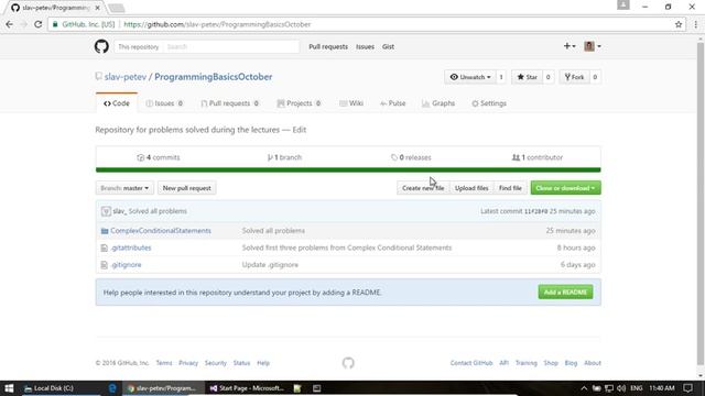 Cloning Git Repository From Visual Studio смотреть онлайн