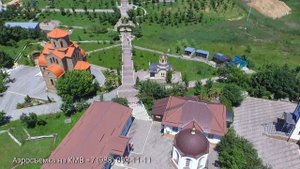 Храмовый комплекс с птичьего полёта. Ессентуки
