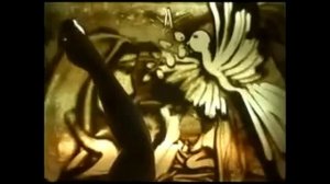 Рисунок Песком.РОЖДЕСТВО