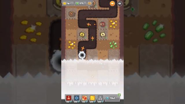 Digfender Walkthroughs ★ Level 41 ★ Treasure Map смотреть онлайн