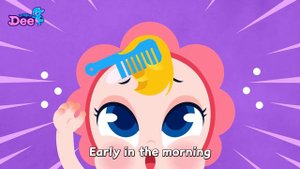 This is the way we wash our face☁️ | Nursery rhymes from mother goose | Kids song with Dragon Dee