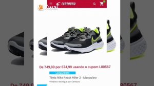 Tênis Nike React Miller 2 (e cupom L80567)